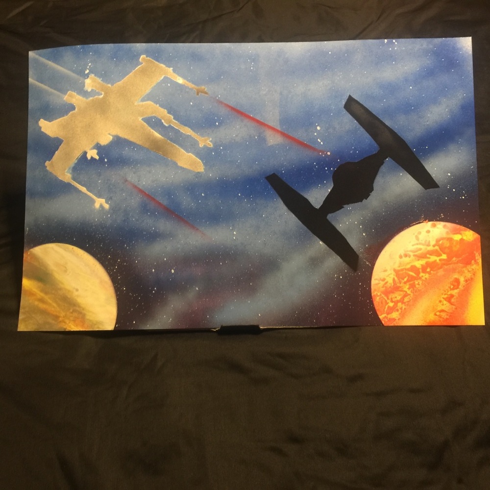 The Space Fight (Star Wars)